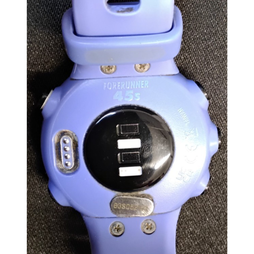 Garmin Forerunner 45s GPS Fitness Running Watch Purple Tested No Charger #Z5861 - Picture 6 of 12